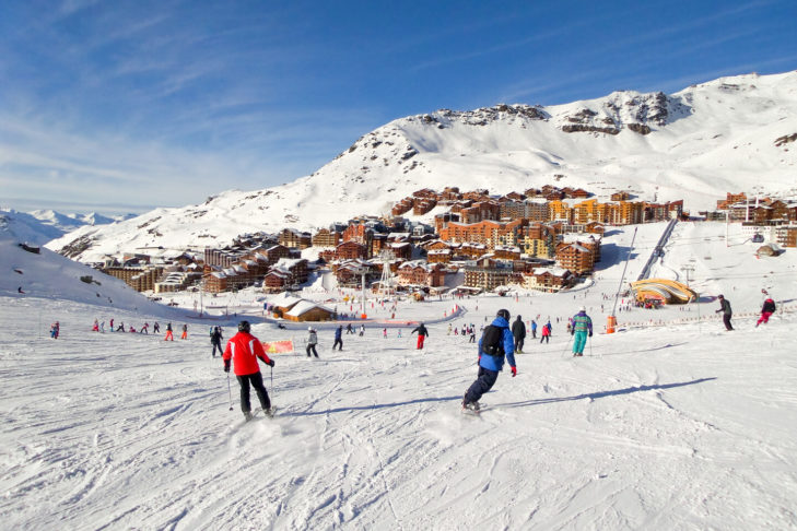 Le stazioni sciistiche della Francia offrono chilometri di piste in massa!