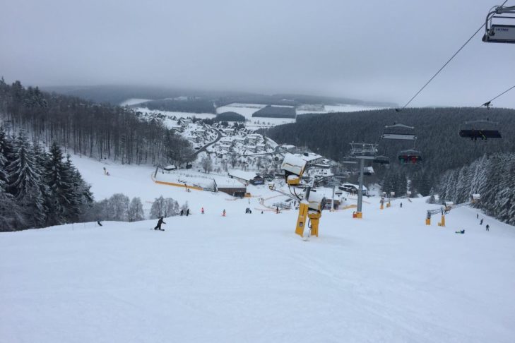 Il comprensorio sciistico di Winterberg è ideale per i principianti degli sport invernali
