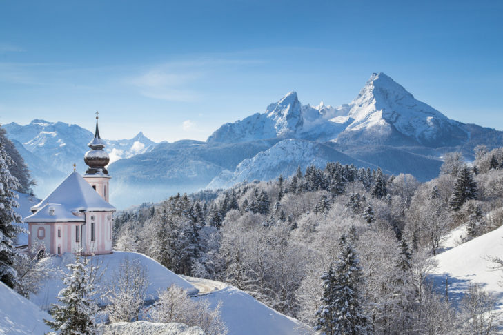 La regione di Berchtesgaden è circondata da uno scenario naturale unico